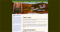 Desktop Screenshot of boxerfalls.com
